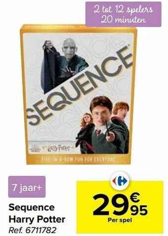Sequence harry potter