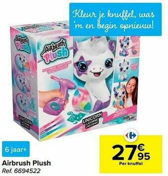 Airbrush plush