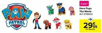 Carrefour Hero pups the movie aanbieding