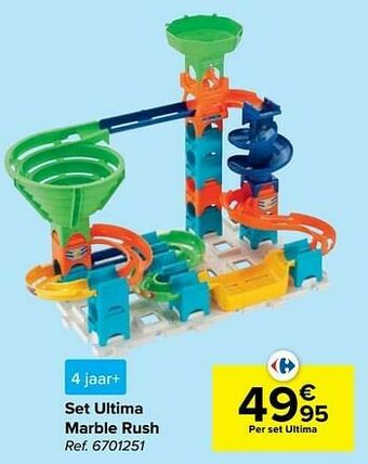 Carrefour Set ultima marble rush aanbieding