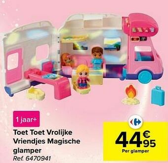 Toet toet vrolijke vriendjes magische glamper