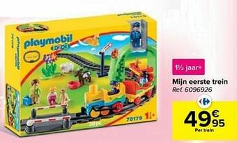 Carrefour Mijn eerste trein aanbieding