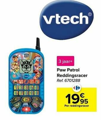 Carrefour Paw patrol reddingsracer aanbieding