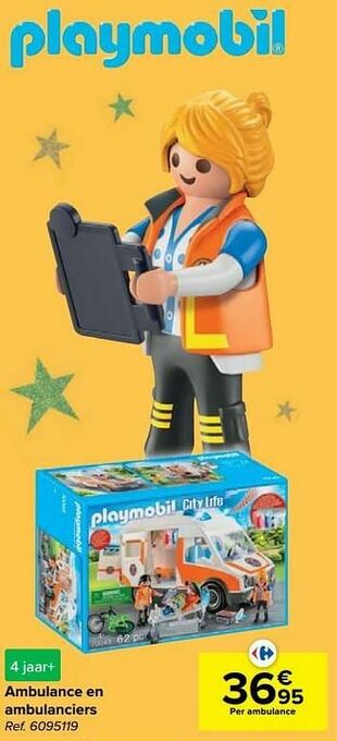 Carrefour Ambulance en ambulanciers aanbieding