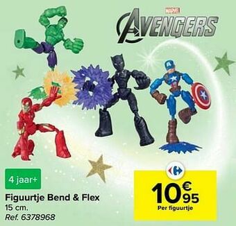 Carrefour Figuurtje bend + flex aanbieding