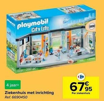 Ziekenhuis met inrichting