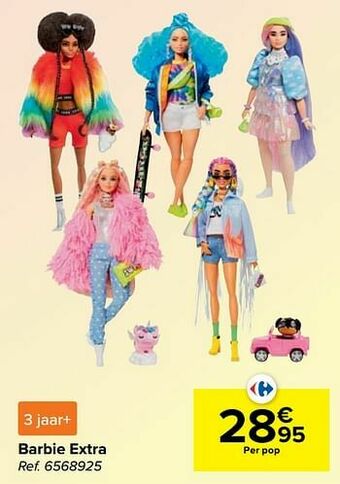 Carrefour Barbie extra aanbieding
