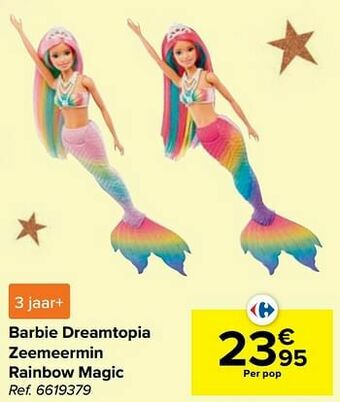 Barbie dreamtopia zeemeermin rainbow magic