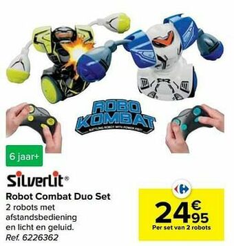 Carrefour Robot combat duo set aanbieding