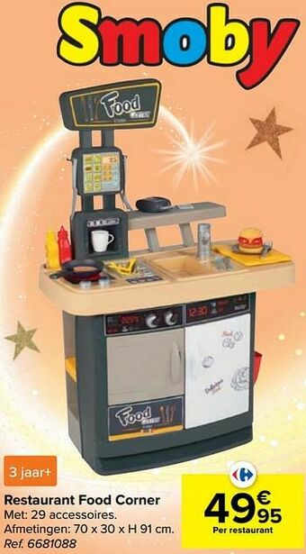 Carrefour Restaurant food corner aanbieding