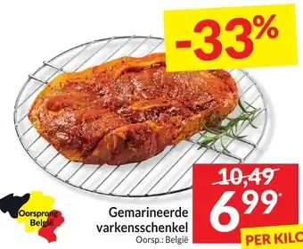 Intermarché Gemarineerde varkensschenkel aanbieding