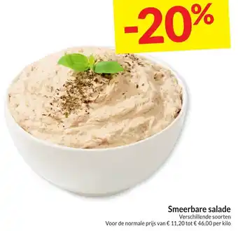 Intermarché Smeerbare salade aanbieding