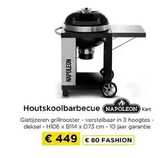 Molecule Houtskoolbarbecue aanbieding