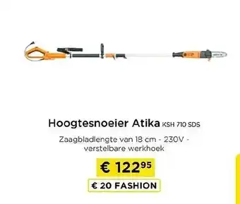 Molecule Hoogtesnoeier Atika KSH 710 SDS aanbieding