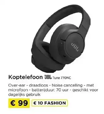 Molecule Koptelefoon JBL Tune 770NC aanbieding