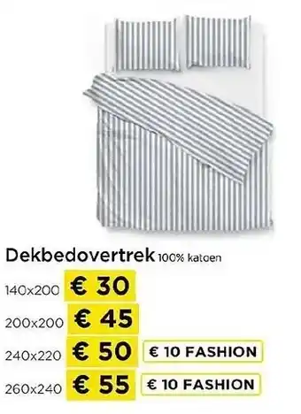 Molecule Dekbedovertrek 100% katoen aanbieding