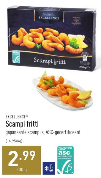 Excellence Scampi Fritti 200g