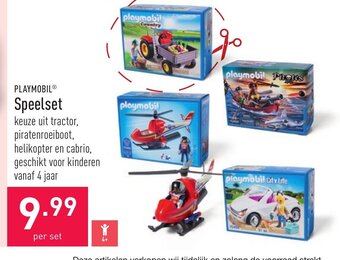 ALDI Playmobil Speelset aanbieding