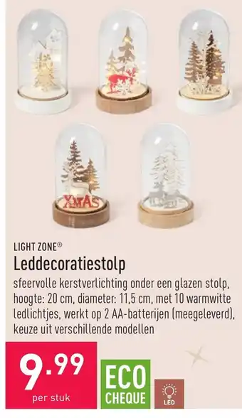 ALDI Light Zone Leddecoratiestolp per stuk aanbieding