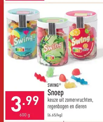 ALDI Swing Snoep 600g aanbieding