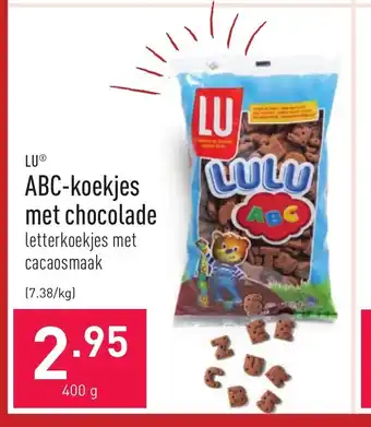 LU ABC-Koekjes Met Chocolade 400g