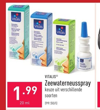 Vitalis Zeewaterneusspray 20ml