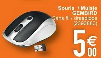 Souris - muisje gembird