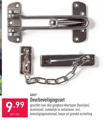 ALDI Abus Deurbeveiligingsset per set aanbieding