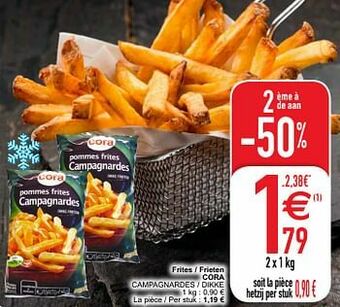 Cora Frites - frieten cora campagnardes - dikke aanbieding