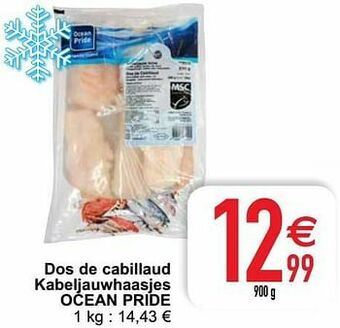 Cora Dos de cabillaud kabeljauwhaasjes ocean pride aanbieding