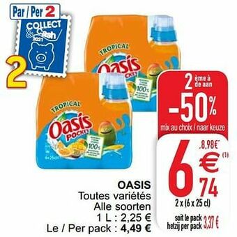 Cora Oasis toutes variétés alle soorten aanbieding