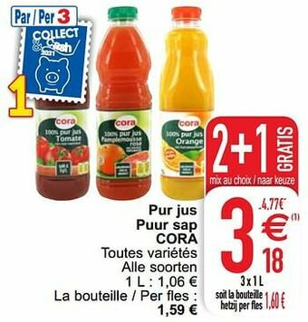 Pur jus puur sap cora