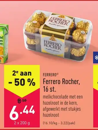 ALDI Ferrero Rocher, 16 st. 2 x 200g aanbieding