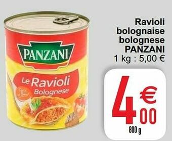 Cora Ravioli bolognaise bolognese panzani aanbieding