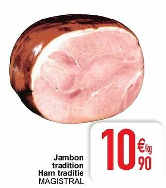 Cora Jambon tradition ham traditie magistral aanbieding