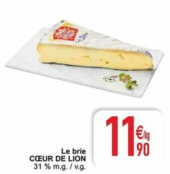 Cora Le brie coeur de lion aanbieding