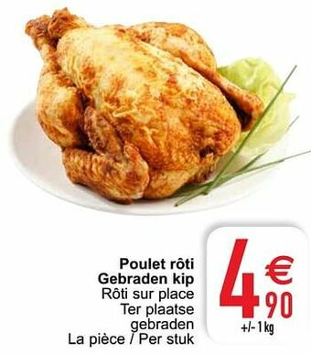 Cora Poulet rôti gebraden kip aanbieding