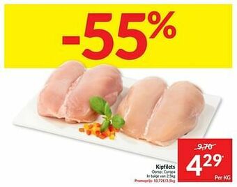 Intermarché Kipfilets aanbieding