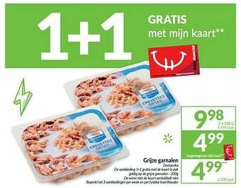 Intermarché Grijze garnalen zeelandia aanbieding