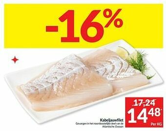 Intermarché Kabeljauwfilet aanbieding