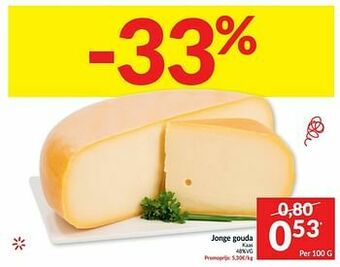 Intermarché Jonge gouda kaas aanbieding