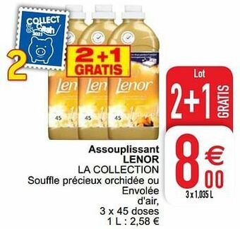 Cora Assouplissant lenor la collection aanbieding