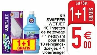 Cora Kit swiffer wetjet aanbieding