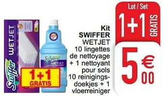 Cora Kit swiffer wetjet aanbieding