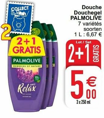 Cora Douche douchegel palmolive aanbieding
