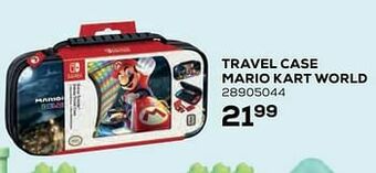 Travel case mario kart world