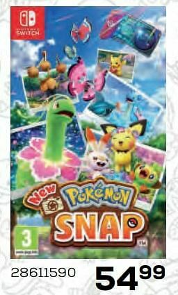 Nintendo switch new pokemon snap