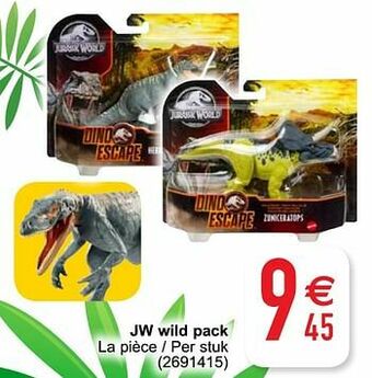 Cora Jw wild pack aanbieding