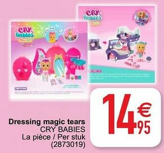 Cora Dressing magic tears cry babies aanbieding