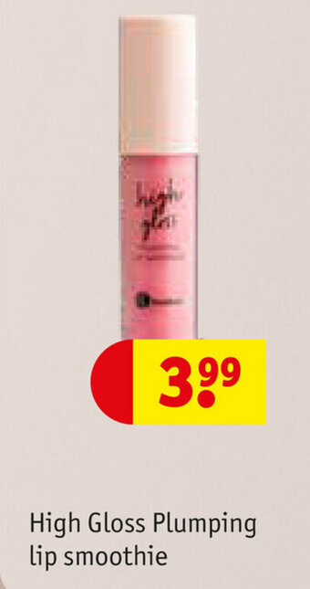 High Gloss Plumping lip smoothie